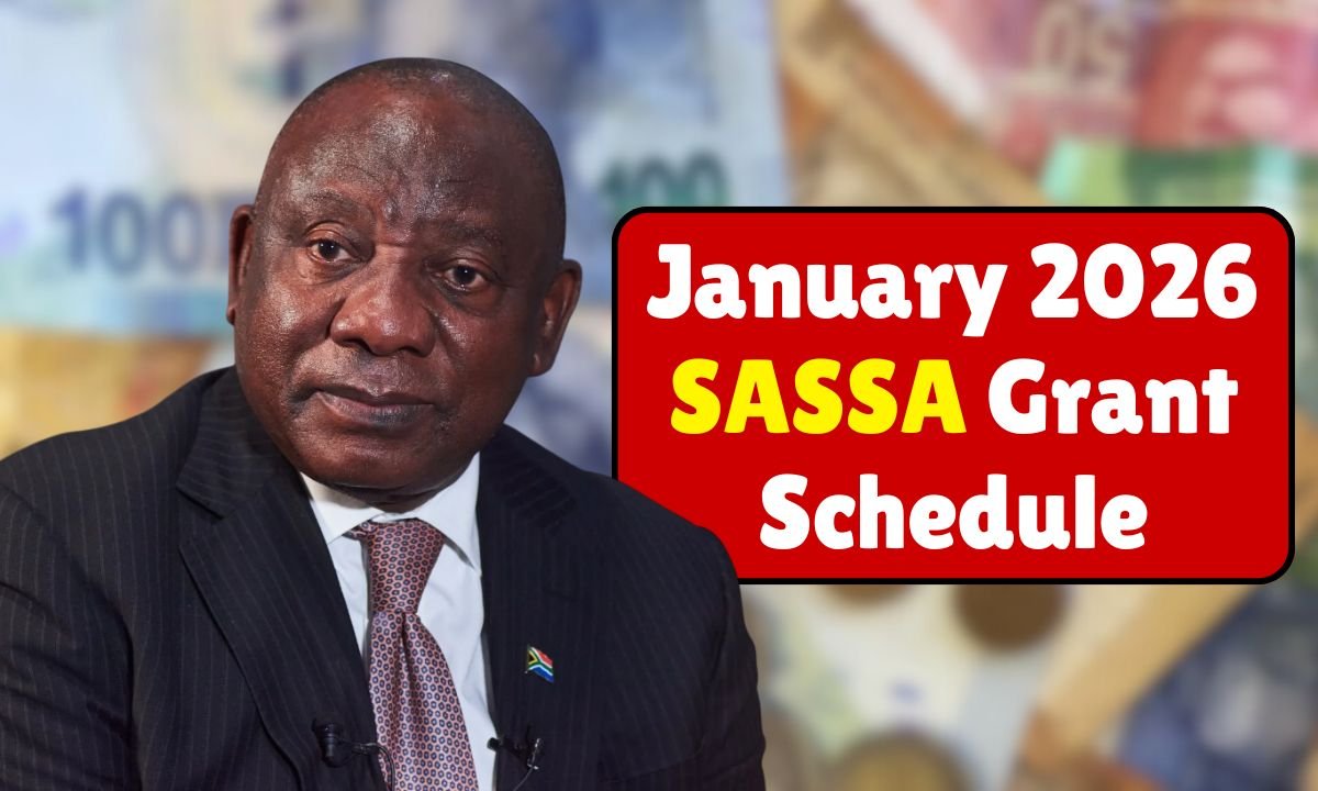 January 2026 SASSA Grant Schedule